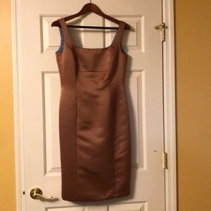Talbots Copper/Bronze Cocktail Dress